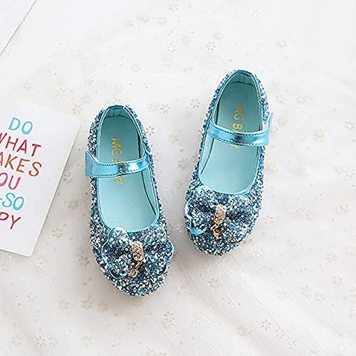 נעליים קשת בנות סנדלי נסיכה קריסטל נעליים ללא החלקה ילדים פעוט נעלי תינוק נעליים מצוירות חמודות