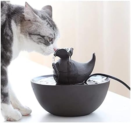 סוגודיו מזרקת חיות מחמד מזרקת מים לחיות מחמד, 1.5 ליטר מזרקת חיות מחמד לכלבים וחתולים, מתקן מים אוטומטי לחיות