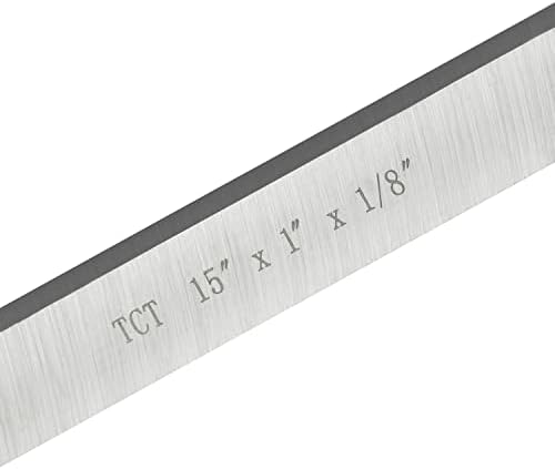 TCT 15 אינץ 'להבי מתכנן סכינים סכינים הגדרת החלפה לדלתא 22-677 DC-380 GRIZZLY G0453 G1021 G6701