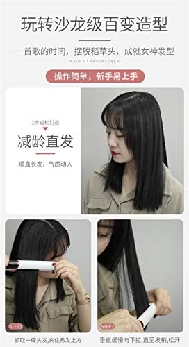 Xunmamaifxi מחליק Perfecthair שיער ישר שיער מתולתל שימוש כפול לוח יישור קליפ אבזם פנימי שיער סיקרר מוט גיהוץ