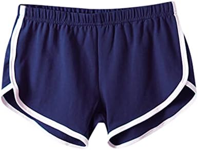 2023 מכנסי קיץ של נשים קצרות מזדמנים מותניים גבוהים מזדמנים מכנסיים קצרים רגועים עם מכנסיים קצרים עניבה צבע