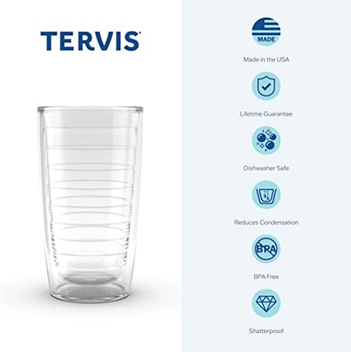 Tervis תוצרת ארהב מלחמת הכוכבים כפולה מוקפת חומה - דפוס המנדלוריאני כוס כוס מבודד שומר על שתייה