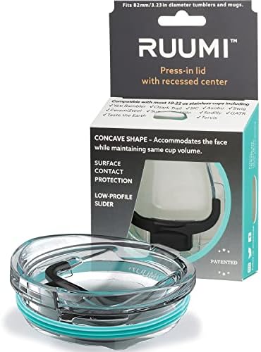 מכסה הכוס של Ruumi® האף - תואם ל 20 גרם יטי רמבלר, שביל אוזרק, סוויג - ראה תרשים למותגים/מידות אחרות