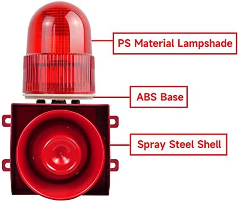 סאיר אזעקת צליל ותעשייה - צפירה לאזעקת LED Strobe Lig