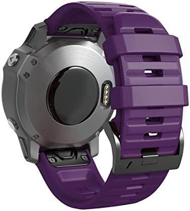 IRJFP 26 22 ממ כושר מהיר שעון שעון עבור Garmin Fenix ​​7 7x 6x 6Pro Watch Silicone רצועת רצועת כף היד FIT FIT FO