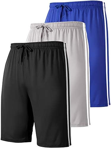יומובר מכנסיים קצרים מכנסי כדורסל אריזת כדורסל בגודל 9 אינץ 'אימון אתלטי רץ הביתה מכנסיים קצרים יבש מהיר לגברים