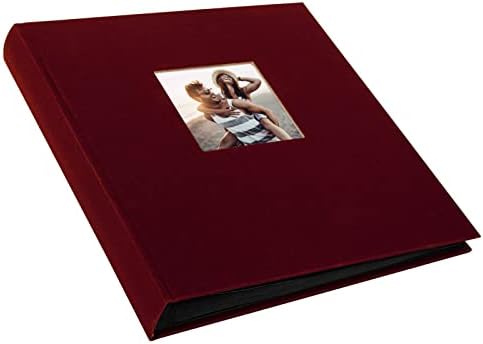 אלבום תמונות Goldbuch עם חתך חלונות, קרטון, בורדו, 30X11 סמ