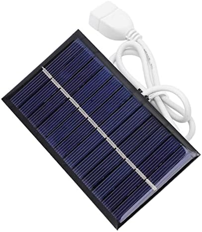 מטען פאנל סולארי 1 וואט 6 וולט, נייד מטען סולארי לוח סולארי נייד, כוח מיני פאנל סלולרי סולארי פולי-גבישי