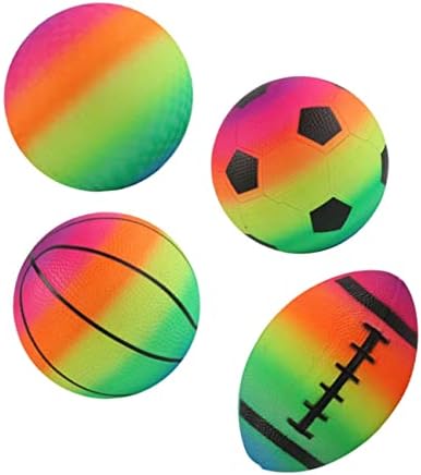 צעצועים 8 יח 'של קשת ספורט כדור כדורסל כדורגל כדורגל כדורגל PVC צעצועי ילדים לילדים