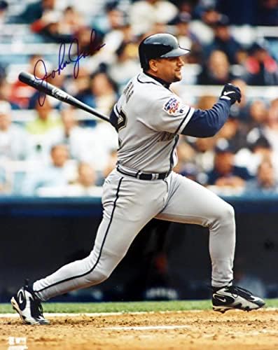 ג'ון ג'אהה חתימה 16x20 תמונה מילווקי ברוארס מלאי מס '214948 - תמונות MLB עם חתימה