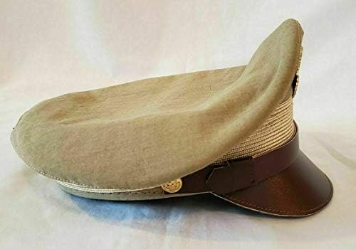 מחלצות קרפט מלחמת העולם 2 ארהב צבא חיל אוויר צבאי חיל אוויר קציני חאקי מגרסה מגן כובע כובע נציג