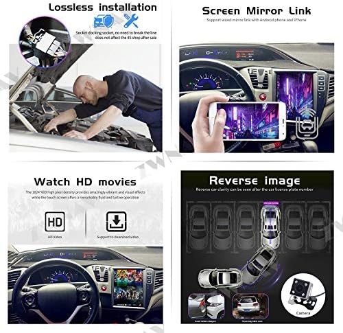 אנדרואיד 9.0 טסלה אנדרואיד רכב סטריאו עבור הונדה סיוויק 2012-2015, רכב ניווט ראש יחידה, ב-דאש, פלט, תמיכה