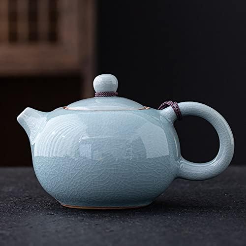Ge Yao קרמיקה קומקום ידני סדק קרח סיני פיצול קומקום קומקום יכול להעלות סירי תה קסישי קינג קונג פו סיר תה