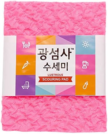 הרוליבינג 3 חבילות גוואנגסומסה כרית קרצוף ברק מקרצף בד כלים ספוגי מטבח תוצרת קוריאה