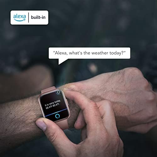 SKG Smart Watch for Men Women Android iPhone, SmartWatch עם Alexa מובנה ו- Bluetooth Call Call 1.69