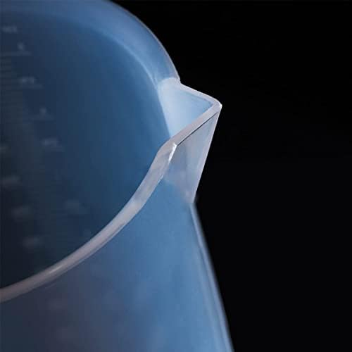 יוטגוס 3 ליטר מדידת מפלסטיק מערבב בוגר קנקן שופך כוס תערובת מעבדה מעבדה נוזלי מטבח 3 ליטרים 0.75 ליטר 1 יחידות