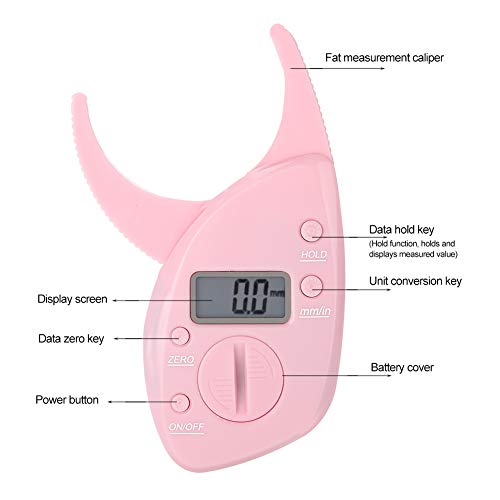 גוף שומן גוף צגי שומן בגוף גוף גוף ניידים כלי מדידה דיגיטלי נייד למדידה במדויק במדידה של BMI קפל