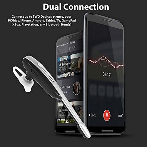 אוזניות Tek Styz התואמות ל- Samsung S21 Fe באוזן Bluetooth רעש באוזן