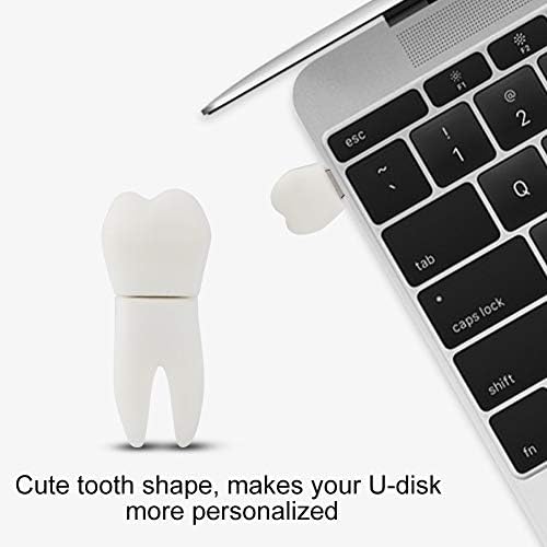 Homeriy USB DISK צורת שיניים חמודה כונני פלאש אחסון USB 2.0 כונן פלאש U מקל זיכרון דיסק 16 גרם למחשב נייד שולחני