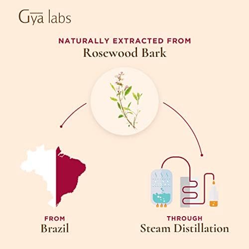 מעבדות GYA שמן אתרי Rosewood - וודי, ניחוח פרחוני ומנחם