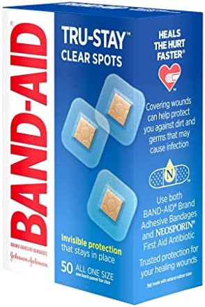 Band-Aid® Brand Tru-Stay ™ Blored Stains, 50 Count