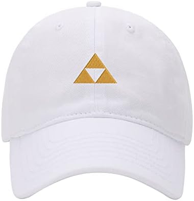 L8502-LXYB כובע בייסבול גברים אגדה של Zelda Triforce רקום כותנה כותנה כובע בייסבול כובע בייסבול
