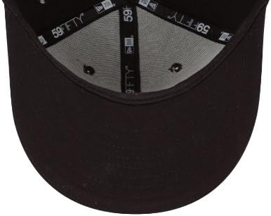פטריוטס ניו אינגלנד שחור ואפור בסיסי 5950 כובע מצויד