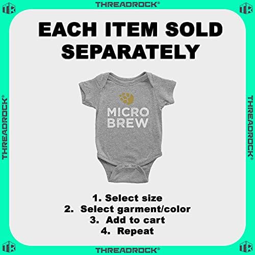 ThreadRock Brew Dad & Micro Brew - אבא פעוט תינוקות תואמים סט חולצות