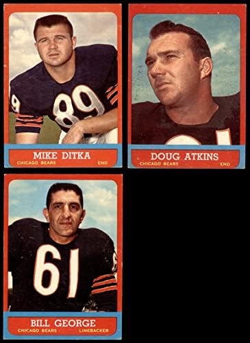 1963 Topps Chicago Bears Team Set Chicago Bears VG+ Bears