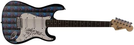 סטיב מילר חתם על חתימה מלאה בגודל מלא פנדר סטרטוקסטר גיטרה חשמלית - להקת סטיב מילר עם אימות ג'יימס