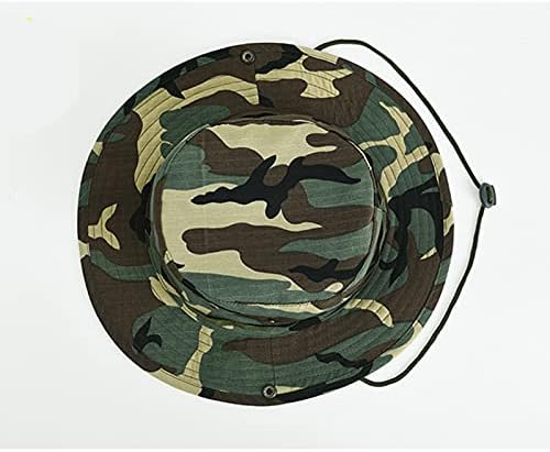 Toptie Wide Briket Buonie HAT כובע קיץ חיצוני כובע שמש דיג כפול דו צדדי עם רצועת סנטר