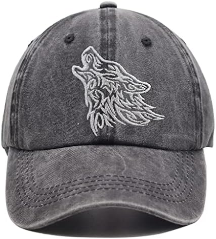 זאב שבטי של בעלי חיים יללת כובע בייסבול יוניסקס יוניסקס