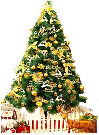 חצאית עץ חג המולד של טופיל 5ft מלאכותי סיבים מלאכותיים, עץ חג המולד, מחט אורן צירים מוארים, עץ חג המולד