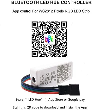 WS2812B WS2811 הניתן להתייחסות LED Bluetooth Controller iOS Android App App Wireless Wirels