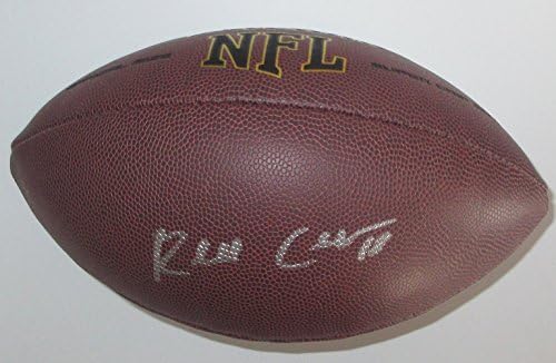 רנדל קוב חתימה וילסון NFL כדורגל עם הוכחה, תמונה של רנדל חותמת לנו, גרין ביי פקרס, סופרבול, קנטאקי