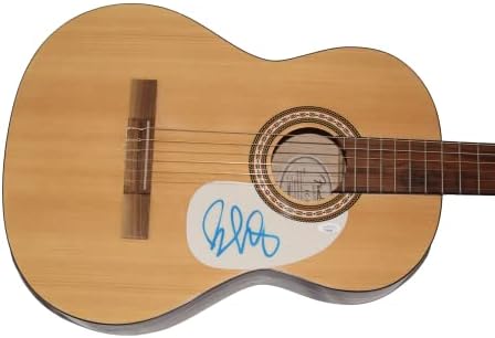 בראד פייזלי חתם על חתימה בגודל מלא פנדר גיטרה אקוסטית ד 'ו/ ג' יימס ספנס אימות ג 'יי. אס. איי.
