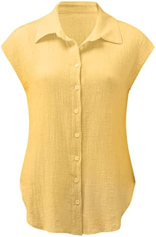 נערות נוער קיץ סתיו חולצת טריקו שרוול קצר 2023 כותנה פשתן רופפת כושר חולצה עליונה מזדמנת לנשים