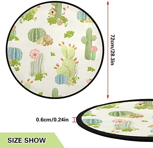 xigua Cactus Plant Christmas Tree Mat Waterproof Tree Stand Mat Absorbent Tree Stand Tray Mat for