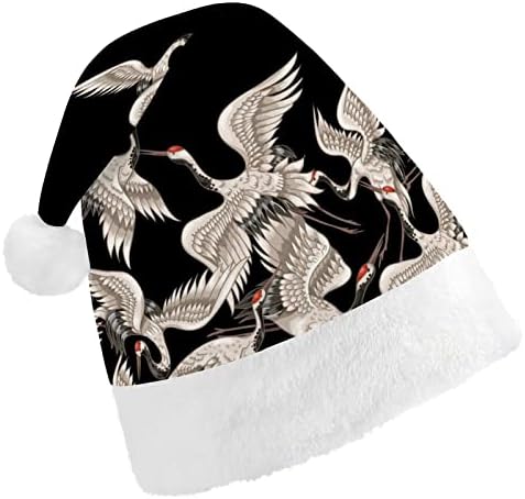 לבן מנופים חג המולד כובעי בתפזורת מבוגרים כובעי חג המולד כובע לחגים חג המולד ספקי צד