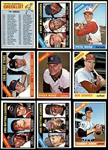 1966 Topps Baseball מספר נמוך סט שלם EX/MT