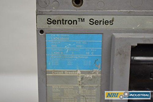 Siemens New Sentron LXD63B600 3P 600A AMP 600V-AC מפסק D203383