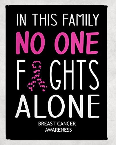 שמיכה למודעות לסרטן השד/מתנה לסרטן השד/שמיכת פליס/סרטן שד