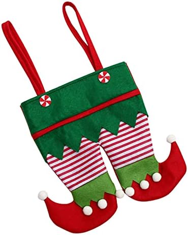 חג המולד מגפי סוכריות שקיות מתנת תיקי גרב מילוי עבור חג המולד המפלגה 75