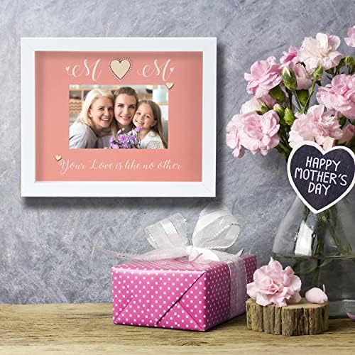 Oggomifx Mom מתנות תמונות מסגרת מסגרת עיצוב מסגרת תמונה מתנות ייחודית רעיון לאמא יהלומים מלאכותיים בעבודת יד אוהבים