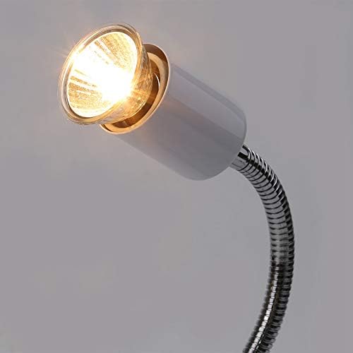 מנורת אקווריום של BHDD זוחל חימום מנורת חימום אור, זוחל צב מתכת לחיית מחמד צבים