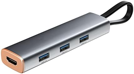 XDSDDS CABLETIM MULTI 5 ב 1 רכזת USB סוג C עד 4K 60Hz תואם USB 3.0 PD 100W עבור AIR PC