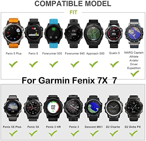 Davno Silicone Watchband for Garmin Fenix ​​7 Smart Watch Stave Faching Stisting Wrist for Garmin Fenix