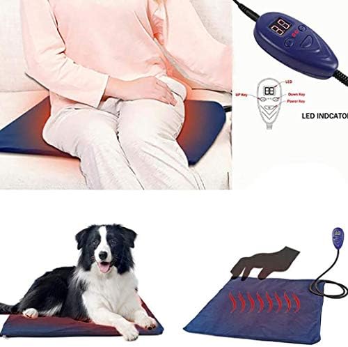 שמיכה חשמלית של Taimowei Pet Pet, שמיכה חשמלית לחיות מחמד חימום חימום נגד מים אטום למים
