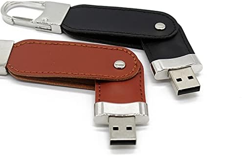 N/A כונן פלאש USB 64 ג'יגה -בייט מתכת עור Keyring USB 2.0 32GB 16GB 8GB 4GB זיכרון זיכרון זיכרון כונן