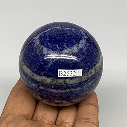 Watangems 336.4G, 2.4 , 60 ממ, טבעי לאפיס לאזולי כדור כדור אבן חן, מלוטש, עיצוב בית, אספנות @Afghanistan,